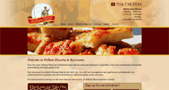 Desktop Screenshot of pelhampizzeria.com
